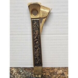 Vtg 1960s DONATUS Solingen Brass Cigar V Cutter Tool